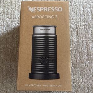 NWT Nespresso Milk Frother
